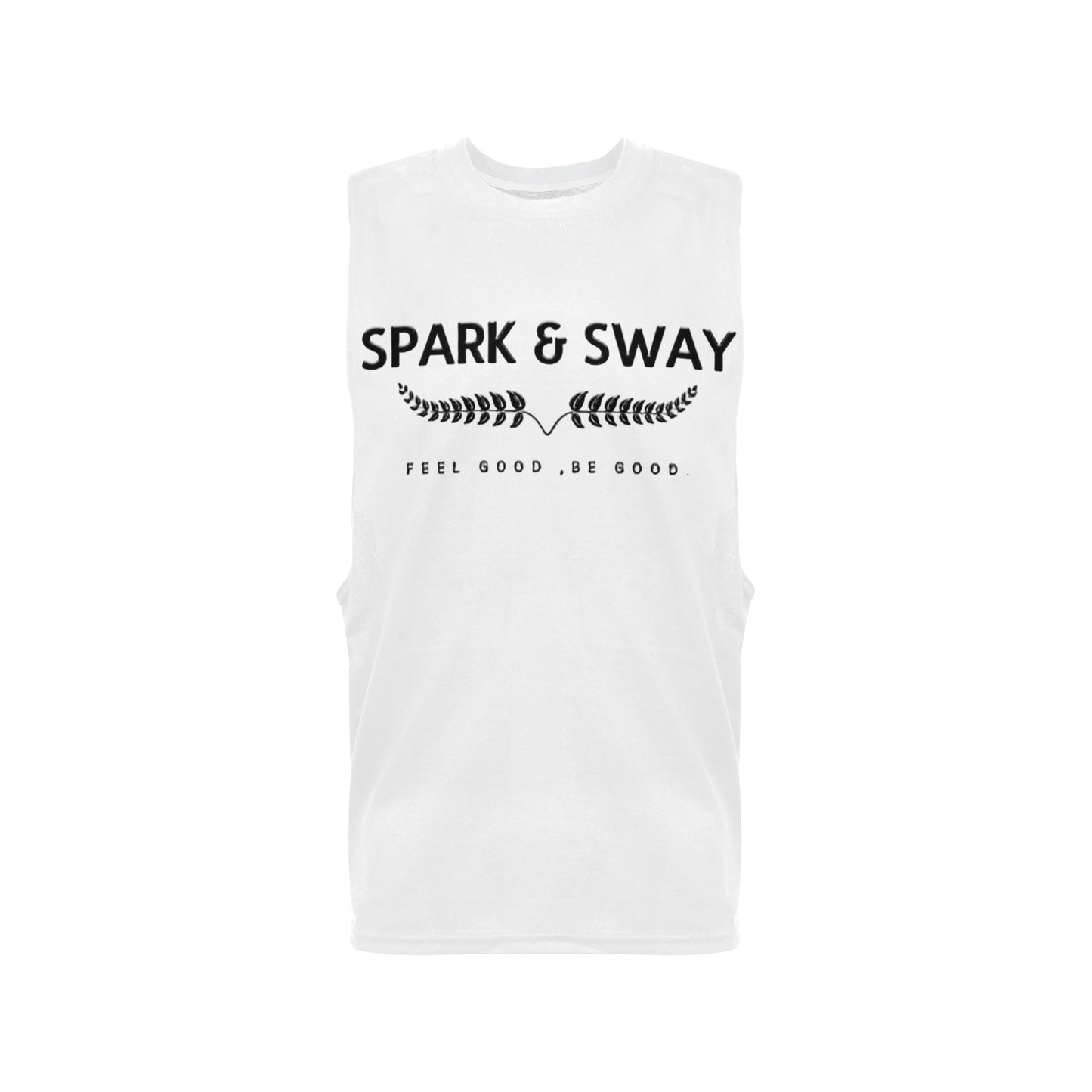 Spark & Sway Men's Open Sides Workout Tank Top (T72)