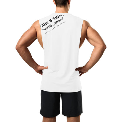 Spark & Sway Men's Open Sides Workout Tank Top (T72)